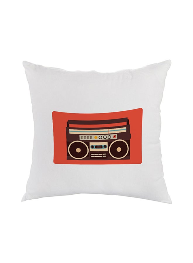 وسادة نوم للزينة مربعة الشكل أبيض 40 x 40سم