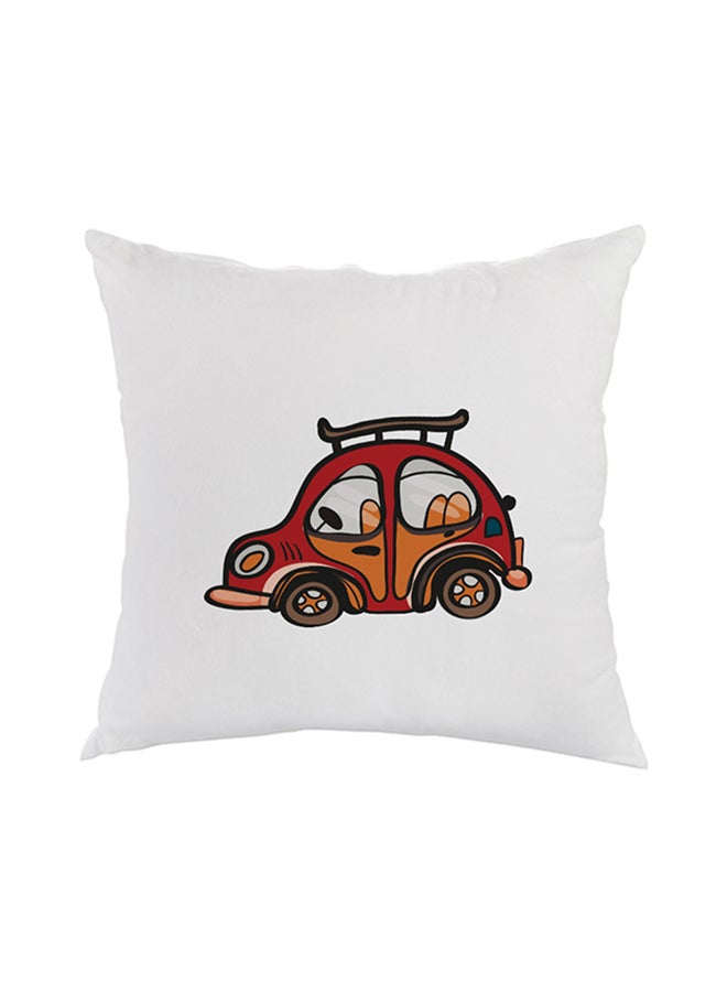 وسادة نوم للزينة مربعة الشكل أبيض 40 x 40سم