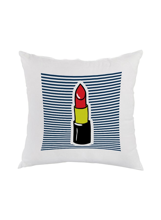 Decalac Decorative Square Shaped Throw Pillow White 40 x 40cm