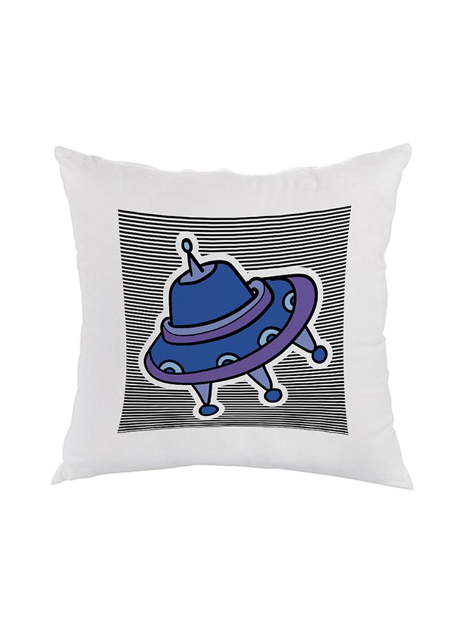 وسادة نوم للزينة مربعة الشكل أبيض 40 x 40سم