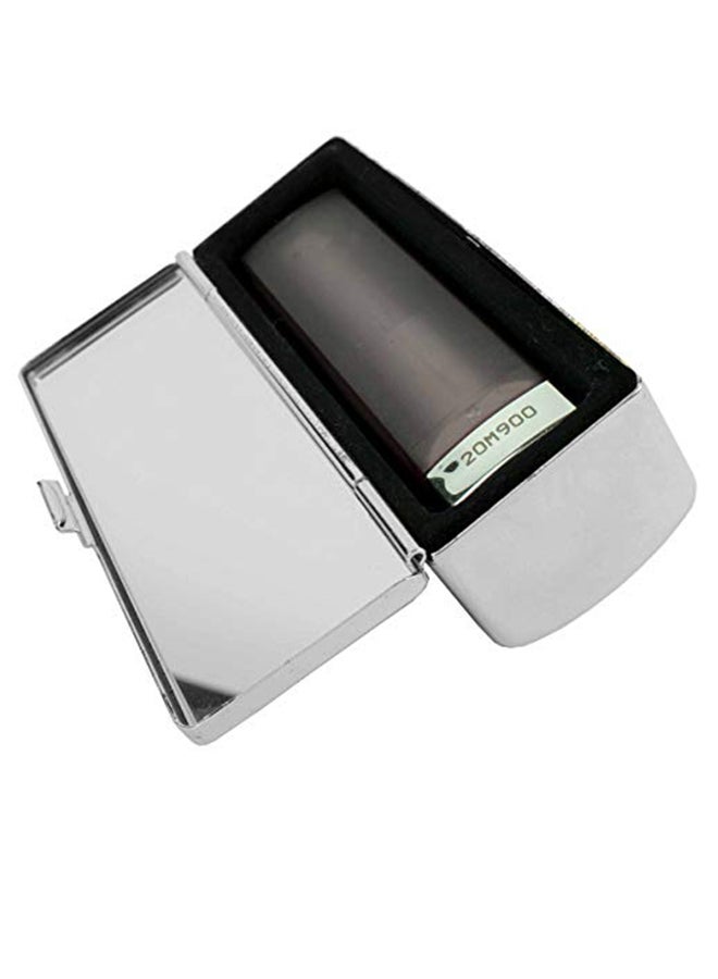 ستيفاني إمبورتس علبة أحمر شفاه فاخرة مزوَّدة بمرآة فضي/وردي/أزرق - Image 3