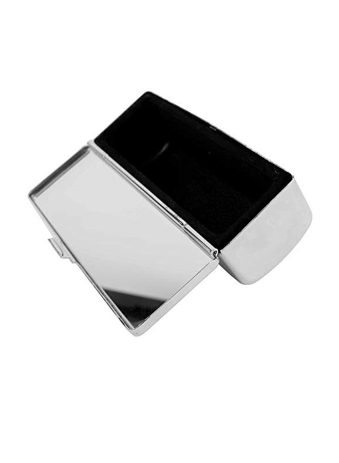 ستيفاني إمبورتس علبة أحمر شفاه فاخرة مزوَّدة بمرآة فضي/وردي/أزرق - Image 2