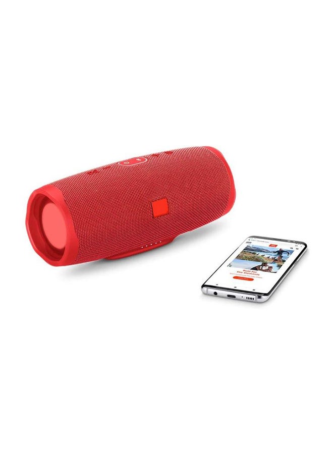 MARGOUN Charge 4 Portable Bluetooth Speaker Red - Image 2