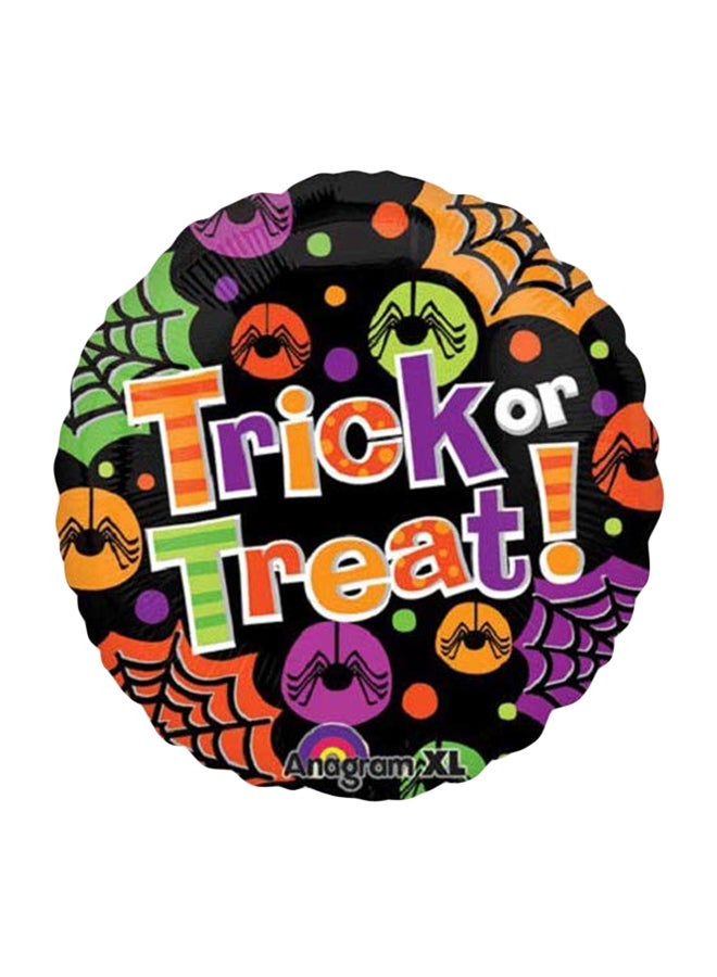 Anagram Trick Or Treats Spider Foil Balloons 18inch 