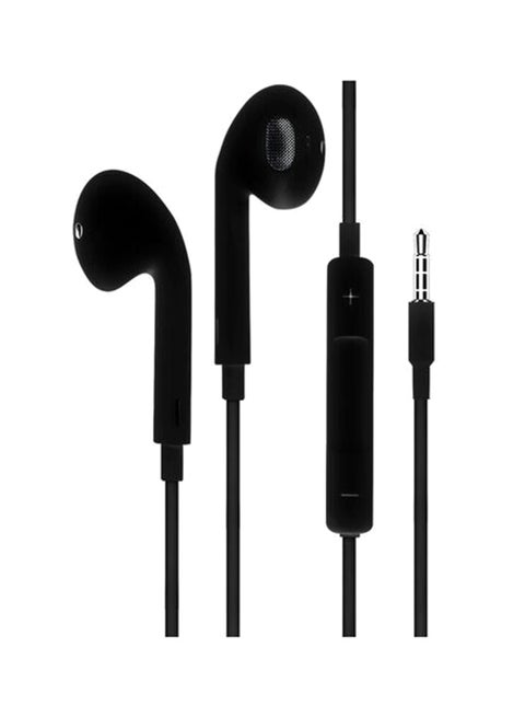 Wired Stereo In-Ear Headphones Black