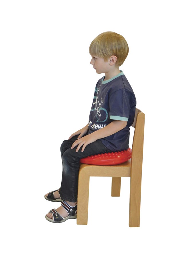 Gymnic Inflatable Seat Cushion Red 26x7x26cm  - Image 2