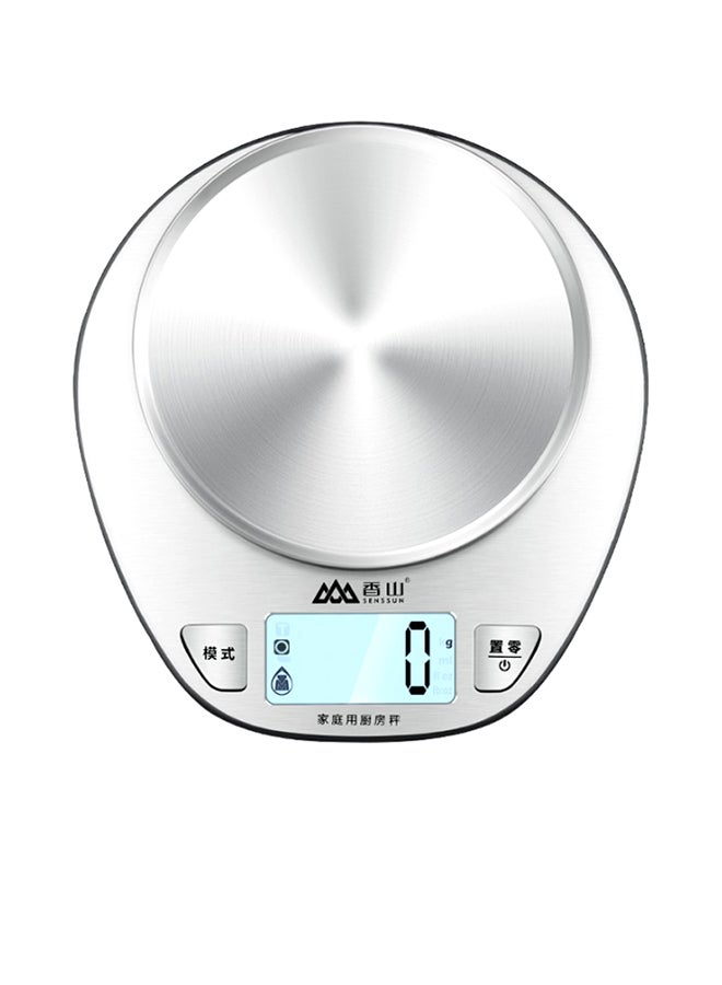 Xiaomi Youpin Senssun Kitchen Food Scale Electronic Weight Silver 0.4kg - Image 1