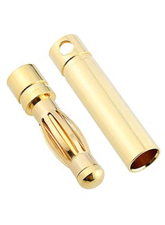 GoolRC Pair Of 10 Bullet Banana Plug Connectors  - Image 1