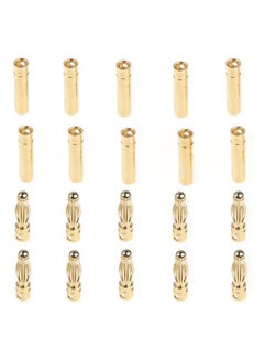 GoolRC Pair Of 10 Bullet Banana Plug Connectors  - Image 2
