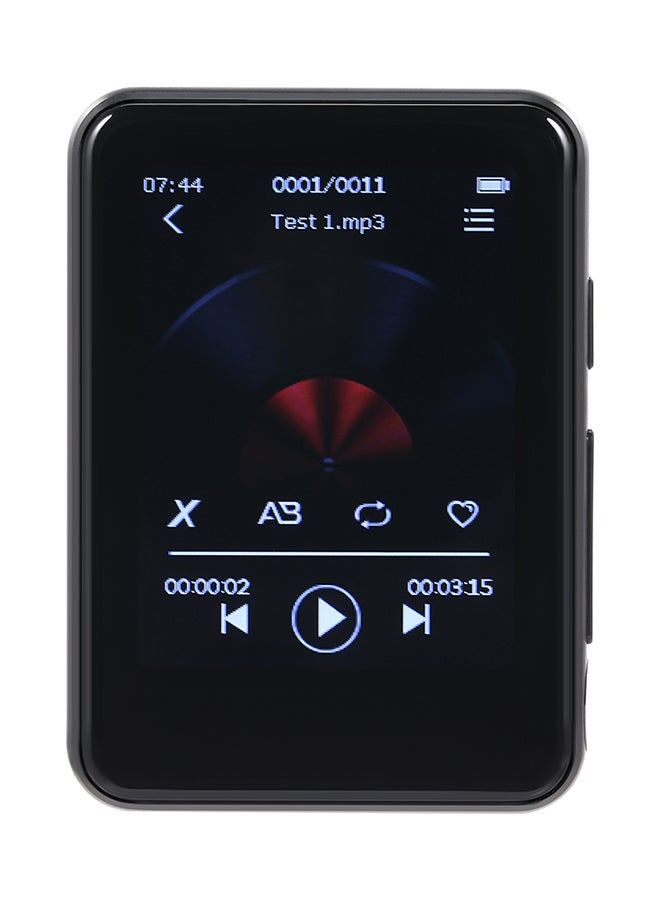 BENJIE Bluetooth MP3 Full Touch Screen Music Player V6556 Black - Image 1