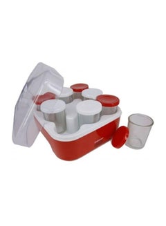 Zahran Yogurt Maker 2724743224339 Red/Clear/White  - Image 2