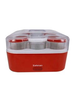 Zahran Yogurt Maker 2724743224339 Red/Clear/White  - Image 1