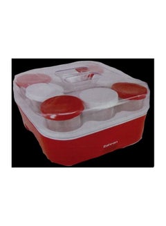 Zahran Yogurt Maker 2724743224339 Red/Clear/White  - Image 3