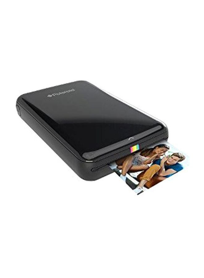 Polaroid 500.0 mAh ZIP Mobile Printer With ZINK Photo Paper Black 