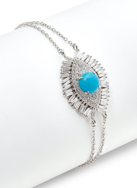 Turquoise Chain Bracelet