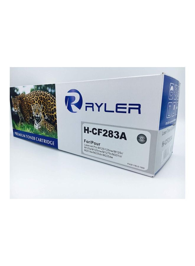 رايلر خراطيش مسحوق حبر للطابعة CF283A من إتش بي أسود - Image 2