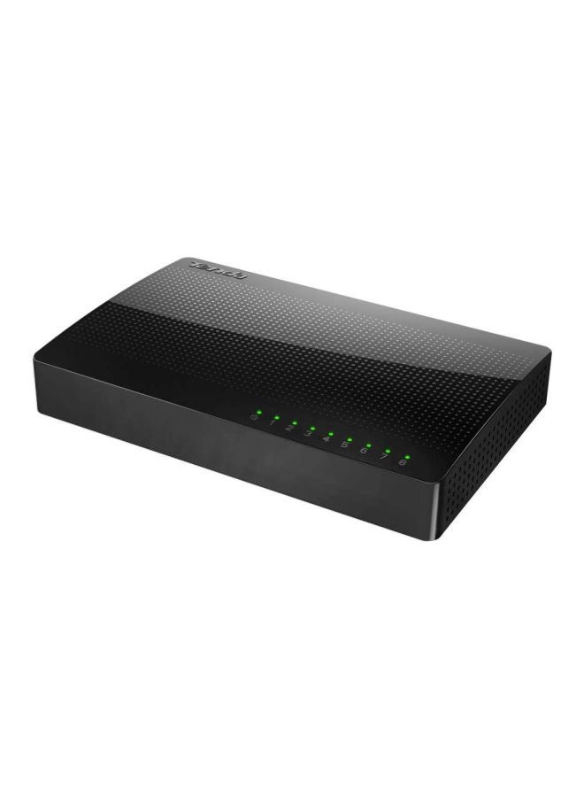 Tenda - SG108 8-port Gigabit Ethernet Desktop Switch Black - Image 1