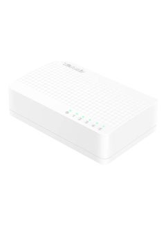 Tenda S105 5 Port Gigabit Ethernet Desktop Switch White/Black  - Image 3