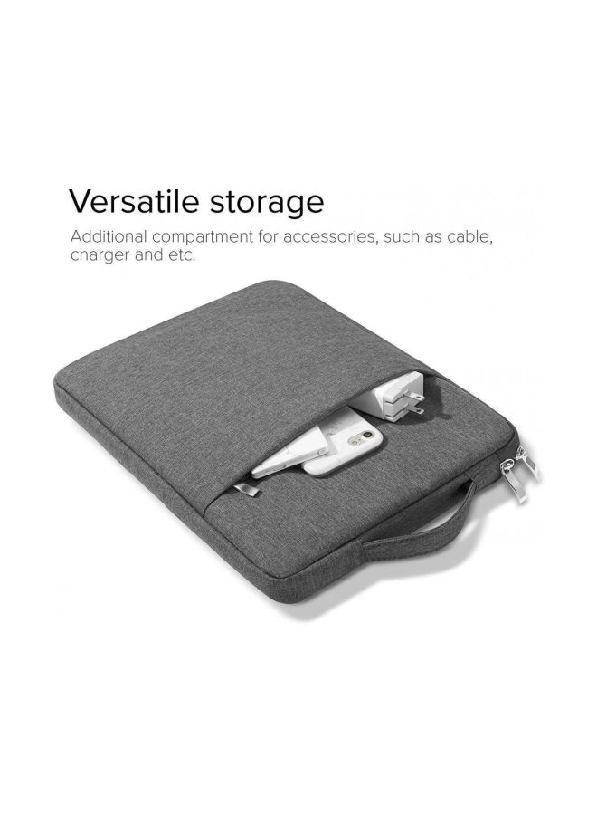 حافظة واقية لكمبيوتر محمول مقاس 13 بوصة رمادي - Image 3
