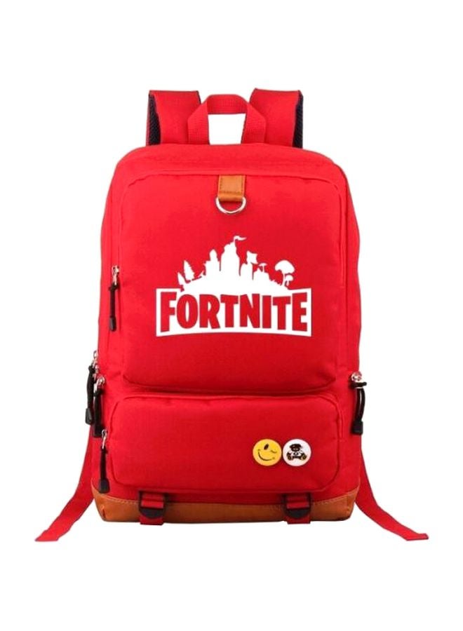 Oxford Laptop Backpack Red