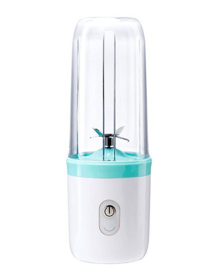 عصارة صغيرة قابلة لإعادة الشحن بمنفذ USB 350.0 ml H25630GR أخضر/ أبيض/شفاف