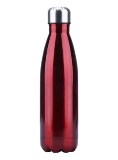 Thermal Insulated Water Bottle Red/Silver