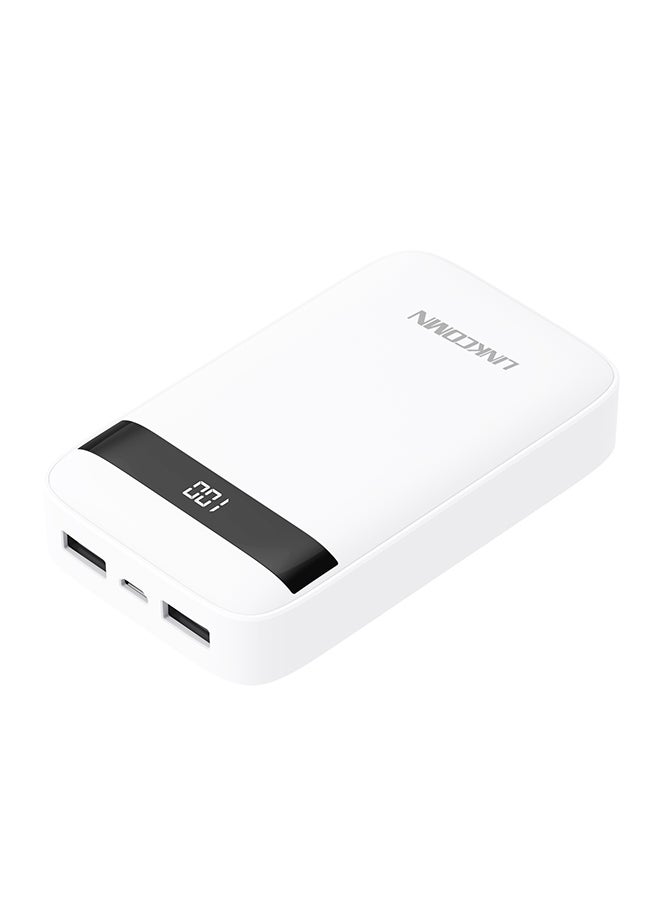 LINKCOMN 10000.0 mAh Power Bank White  - Image 2