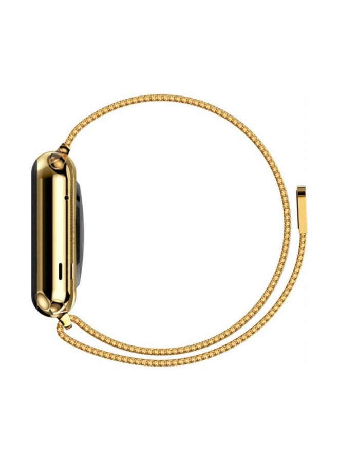 Replacement Band For Apple Watch Series 42/44 mm Gold - Image 3