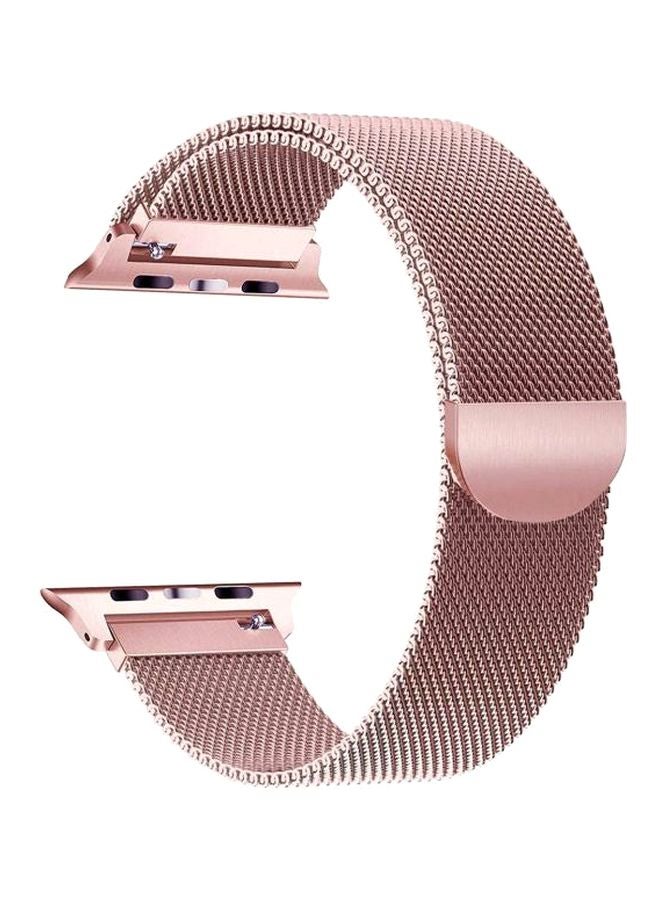 Innoo Tech Replacement Band For Apple Watch Series 1/2/3 38mm Rose Gold