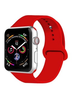 Replacement Band For Apple Watch Nike+ Series 1/2/3/4 Red