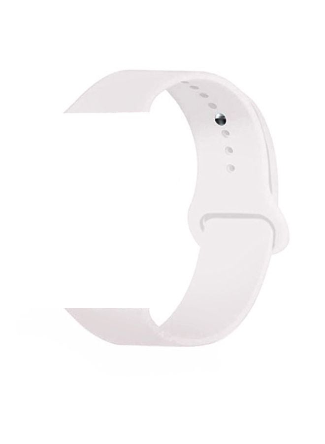 Replacement Band For Apple Watch 4/3/2/1 Series White - Image 1