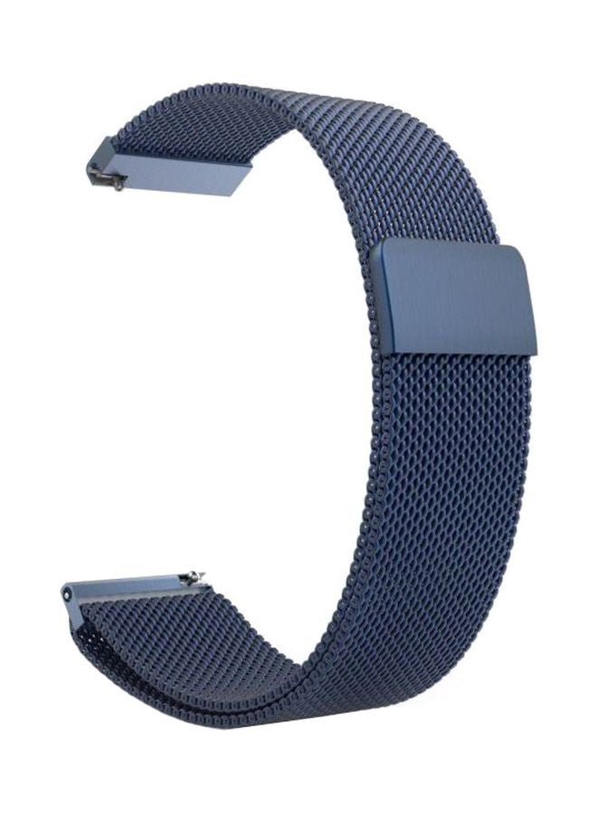 Replacement Band For Samsung Galaxy Gear S3 Classic/Frontier Watch 46mm Blue