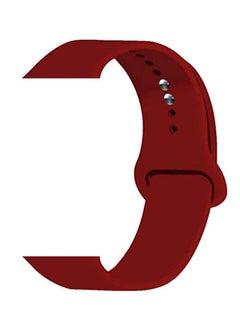 Replacement Band For Apple Watch 4/3/2/1 Series Maroon