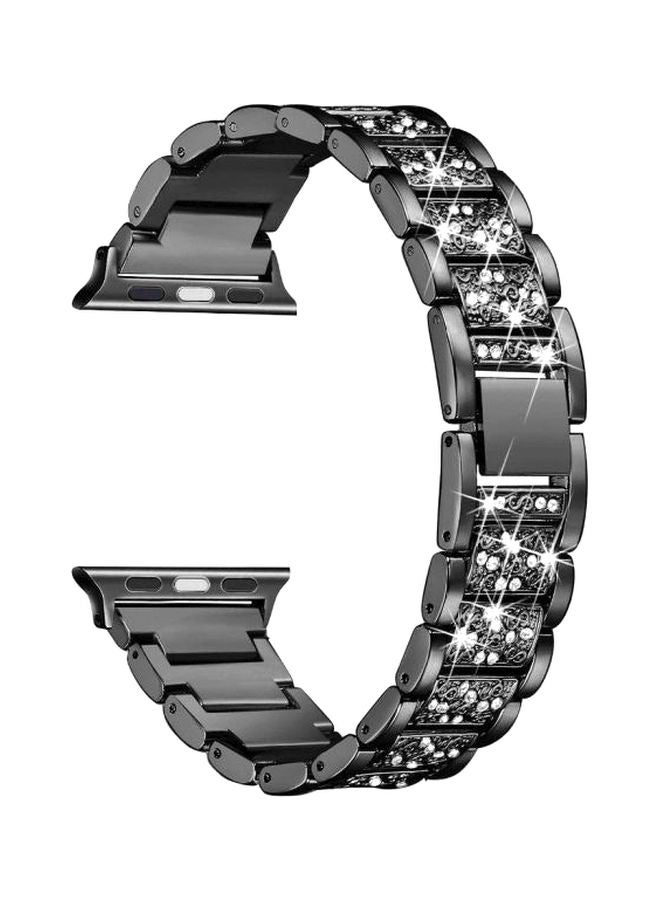 Interchangeable Band For Apple Watch 44mm Black