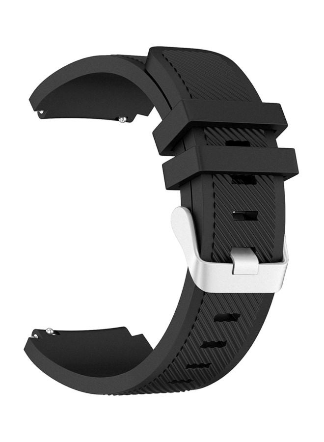 Replacement Strap For Samsung Gear S3 Frontier Black - Image 1