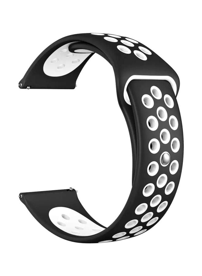 Replacement Band For Apple Watch 38mm Black/White