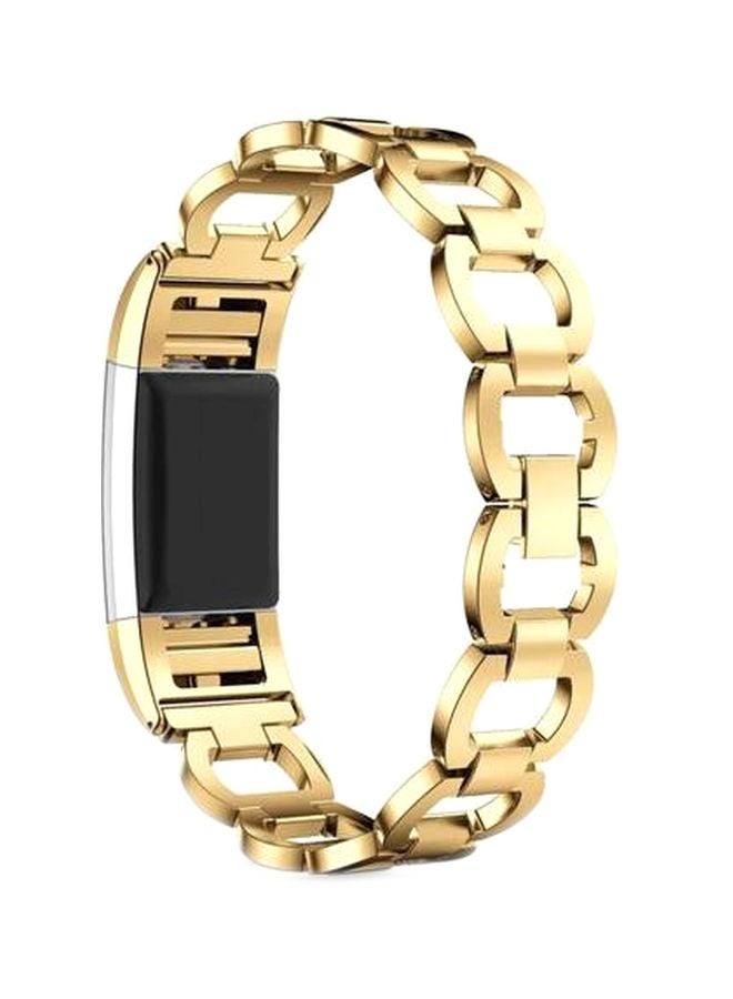Replacement Band For Fitbit Charge 2/Charge HR 2 Gold 