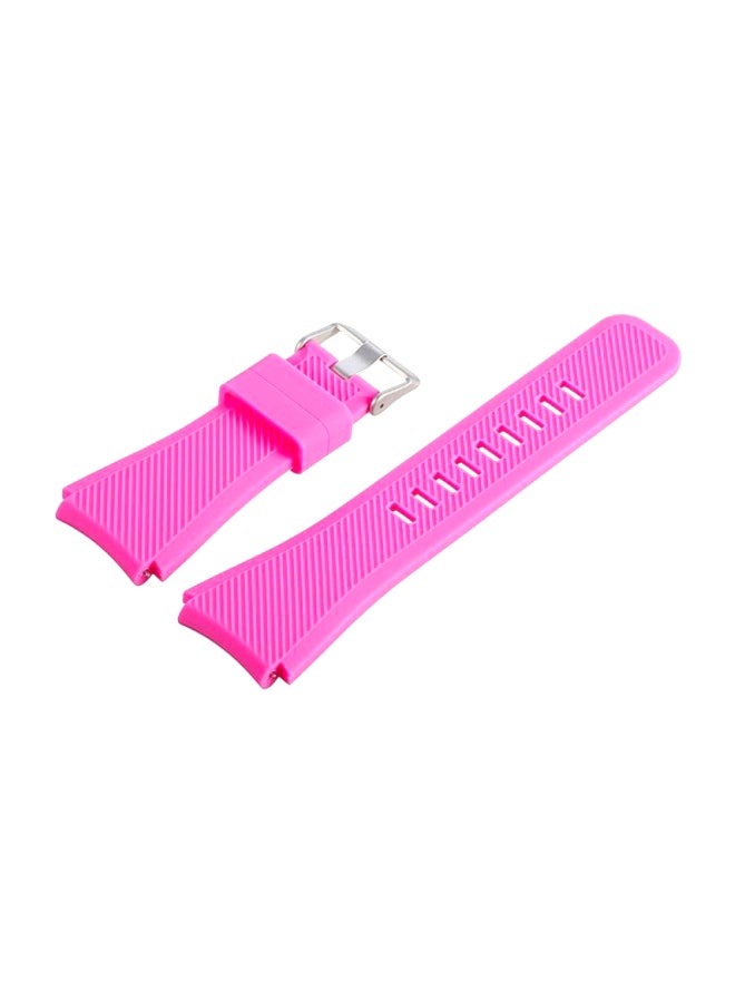 Replacement Band For Samsung Gear S3 Frontier/Classic Pink/Silver