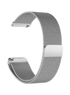 ieLive Replacement Band For Fitbit Versa Silver 