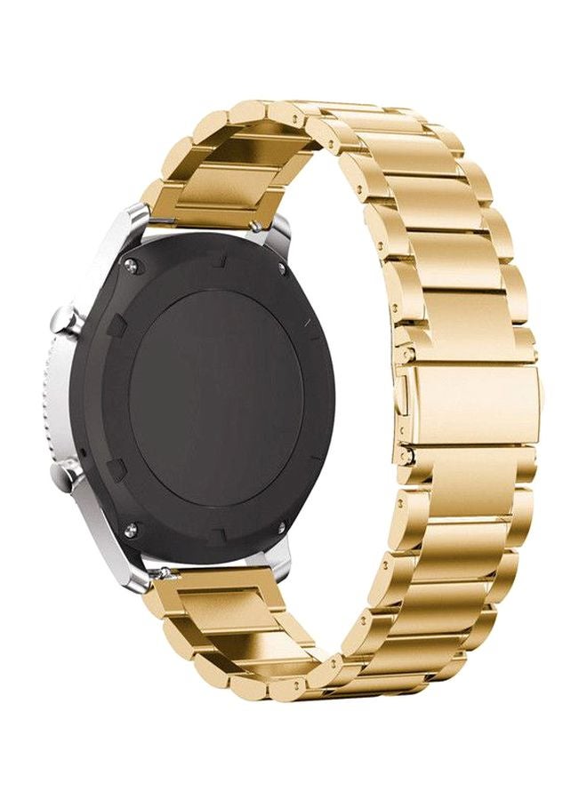 Replacement Band For Samsung Gear S3 Classic/S3 Frontier Gold - Image 1