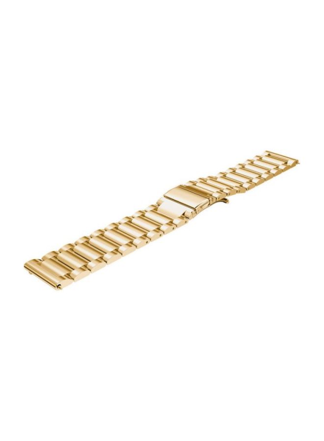 Replacement Band For Samsung Gear S3 Classic/S3 Frontier Gold - Image 3