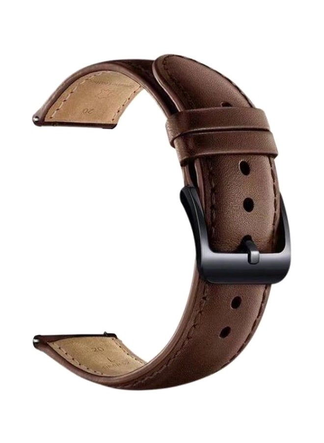 Replacement Band For Samsung Galaxy Gear S2 20 mm Brown