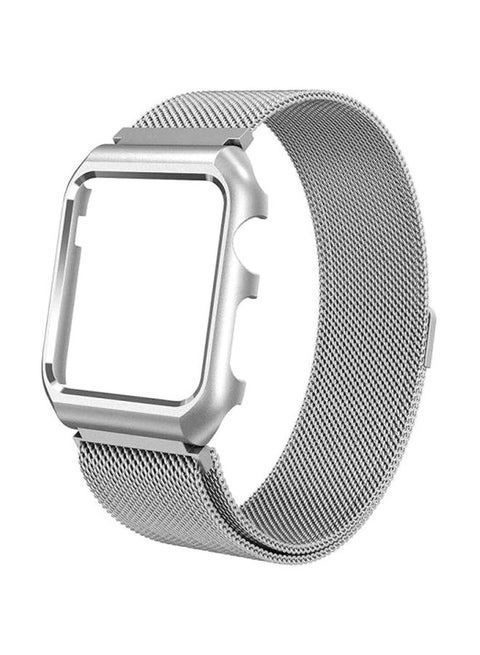 Replacement Band For Apple Watch Series 1/2/3 Silver