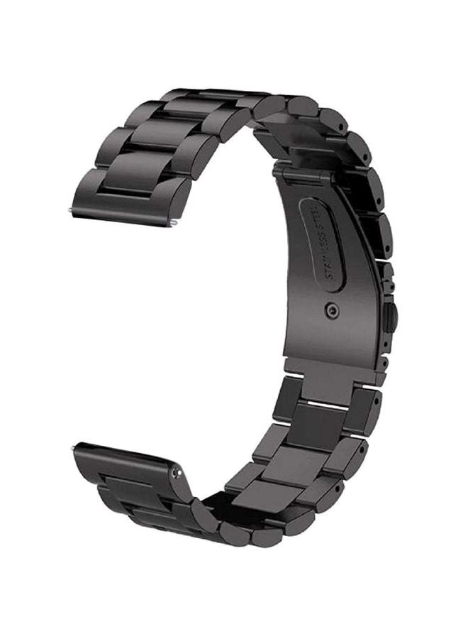 Replacement Strap For Samsung Gear S3 Frontier/Classic/S3 Classic/Galaxy (R800) 46mm Black