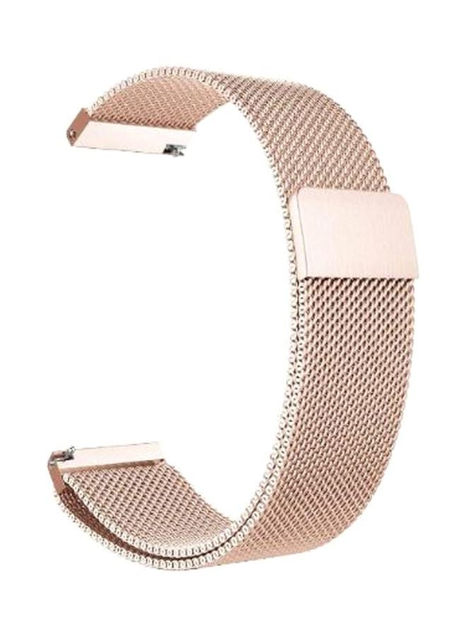 Replacement Band For Samsung Gear S3 Classic/Frontier 22mm Rose Gold - Image 1