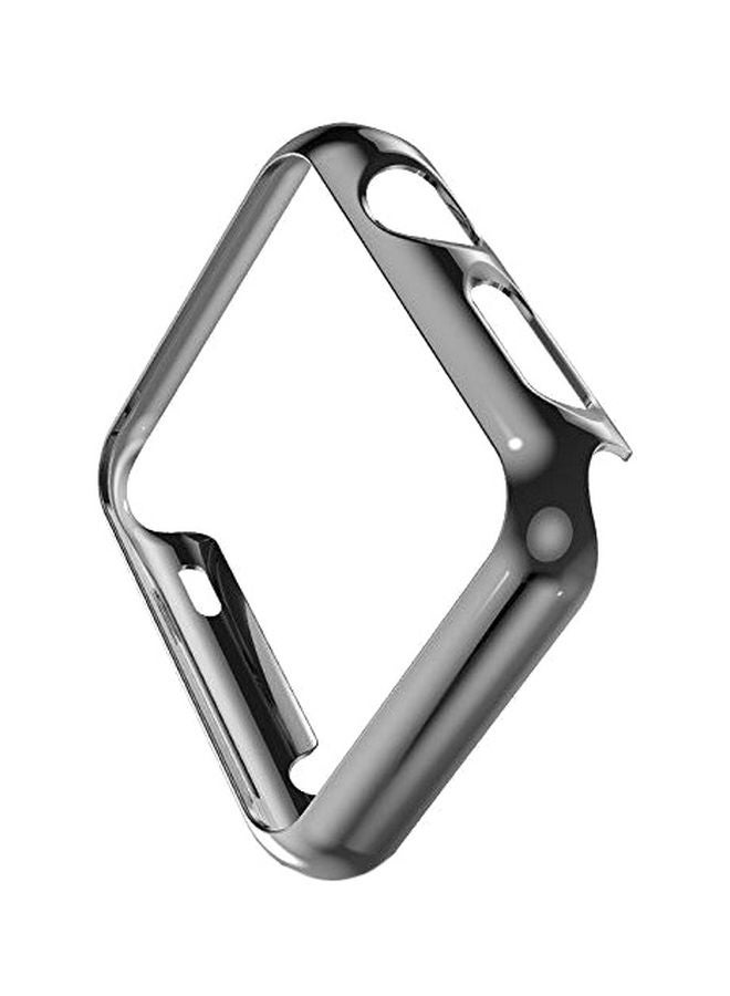 غطاء حماية واقٍ لساعة أبل مقاس 42 مم أسود