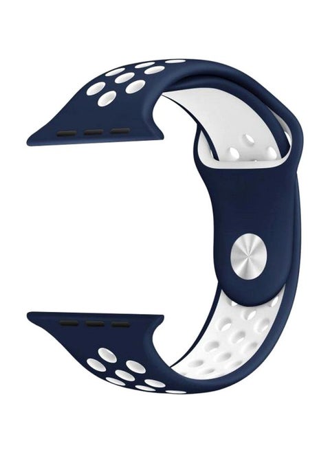 Replacement Strap For Apple Watch 38 mm Blue/Grey