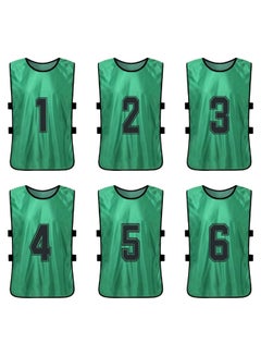 ANSELF 6-Piece Quick Drying Scrimmage Practice Vest Set 32 x 55cm  - Image 2