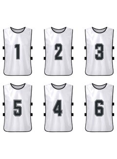 ANSELF 6-Piece Quick Drying Scrimmage Practice Vest Set 32 x 55cm  - Image 2