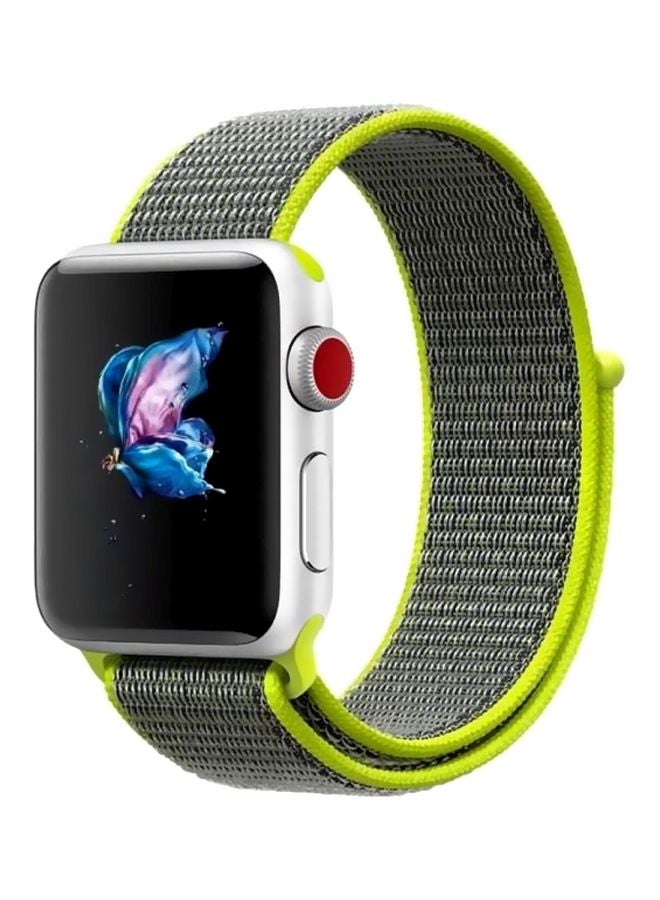 Generic - Replacement Band For Apple Watch 40mm Green/Grey - Image 1